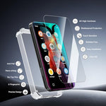 Close up of 9H hardness screen protector scratch resistance