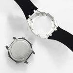 White liquid silicone watch band replacement parts with installation tools