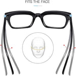 Detailed view of Eylrim glasses bridge and nose pads