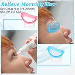 Close up of the high-quality polypropylene and silicone materials used in the eye bath.