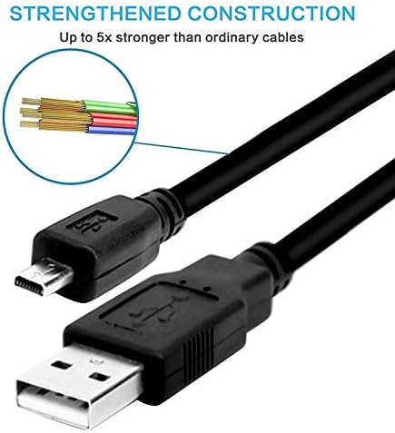 Premium replacement camera sync cable showing durable molded strain relief connectors