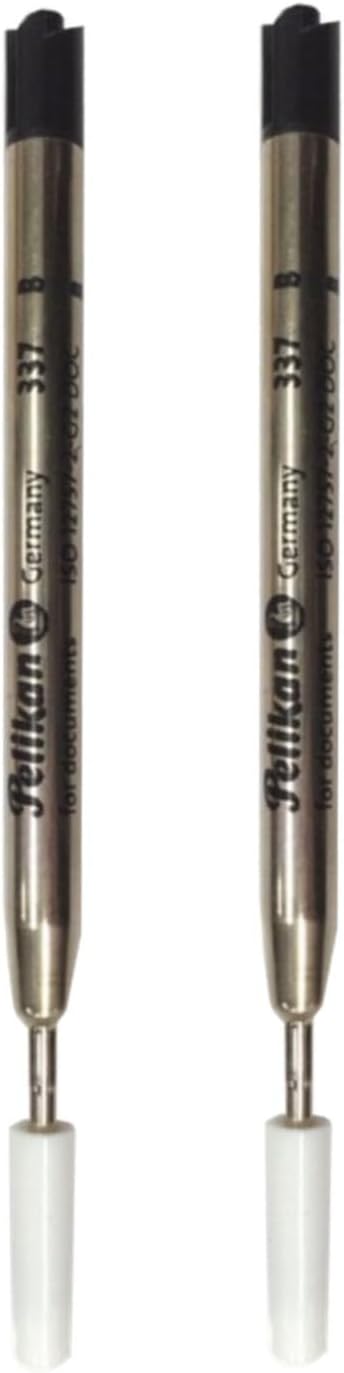 Pelikan B 337 ballpoint pen refill front view black ink set