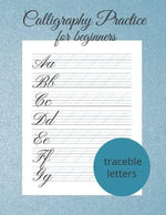 Calligraphy Practice For Beginners - 120 Calligraphy Practice Sheets - Calligraphy Practice Pad: Modern Calligraphy And Hand Lettering For Beginners - Calligraphy Practice Workbook - Image 2