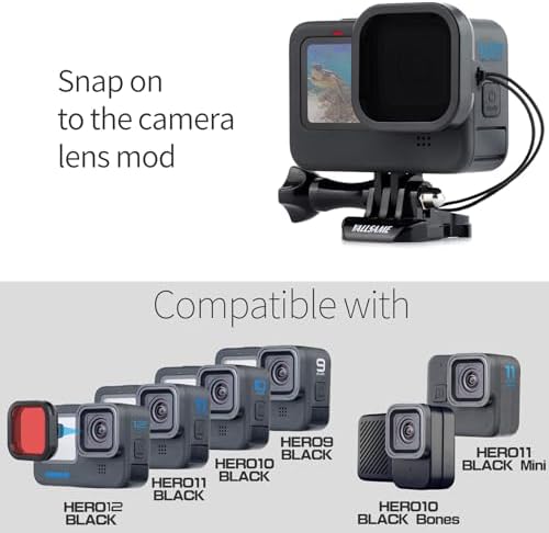 Close up of YALLSAME ND and CPL filters for GoPro Hero 12 11 10 9