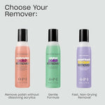Professional manicure tools featuring OPI corrector pen