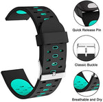ISABAKE silicone strap quick release mechanism close up detail