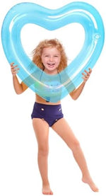 Zhuynxir 18 inch heart float for kids pool fun