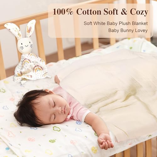 GEMTEND newborn celebration hamper featuring plush comfort swaddle blanket and bath towel