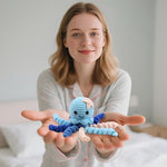 Authentic USA imported handmade crochet octopus for baby scent bonding comfort