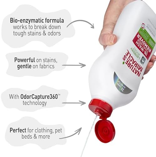 Imported pet safe laundry boost for tough organic messes