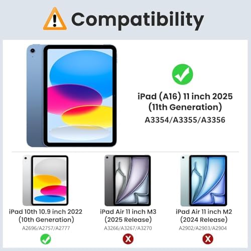 MoKo transparent tablet protective shell showcasing reinforced air cushion impact absorbing corner bumpers