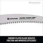Corona RazorTOOTH Folding Pruning Saw, 10 Inch Curved Blade, RS 7265D - Image 7
