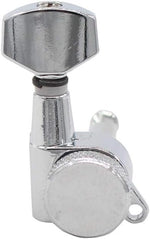 Motoku 6-in-line guitar tuning keys complete set with mounting hardware