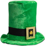Liatunou St. Patrick's Day Leprechaun Top Hat shamrock emblem closeup