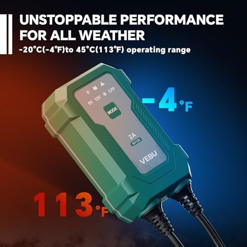 VEBU 9 stage intelligent battery desulfator being unpacked from its authentic USA product box.