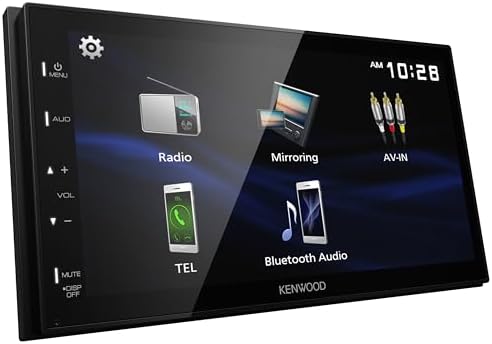 Kenwood DMX150BT touchscreen interface display