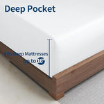 Elastic corner detail for secure mattress fit