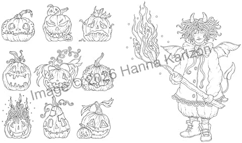 Halloween: Coloring Book (Hanna Karlzon) - Image 6