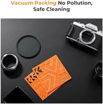 Close up view of the 52mm camera lens cap protection system for DSLR lenses