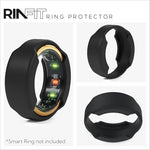 Rinfit silicone ring sleeve close up highlighting the ultra thin slimfit patent pending design.