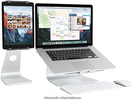 Rain Design 10032 metallic laptop accessory angling keyboard deck for improved posture