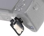 FocusFoto mirrorless camera repair accessory side edge alignment highlighting the quick release hinge pin