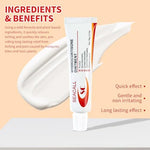 Authentic Seacall hydrocortisone ointment imported packaging for first aid care.