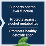 Life Extension liver support capsules bottle side view