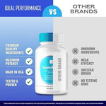 Natural oral health supplement bottle by Ideal Performance for gums