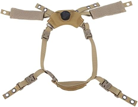 Sunicon premium helmet liner replacement kit showcasing the shock absorbing memory foam pads and hardware.