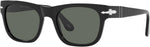 Persol square sunglasses side profile showing arrow hinge