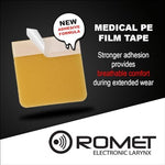 Romet Adhesive Stoma Filters 30 pack individually wrapped packaging