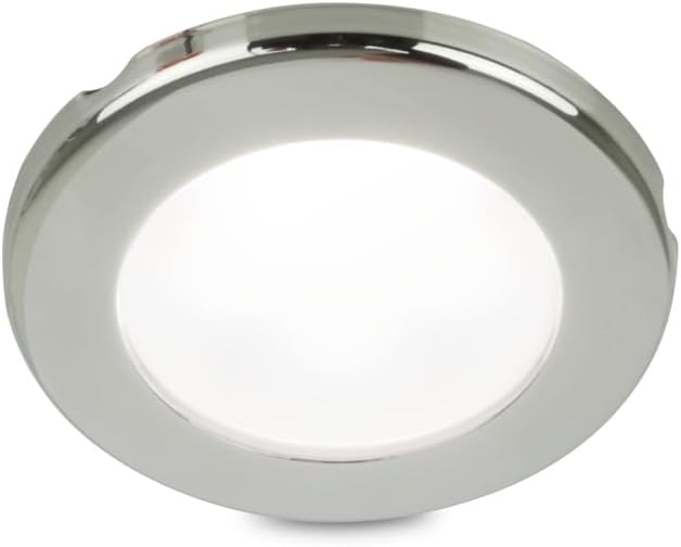 Hella Marine EuroLED 75 3-inch round down light front view
