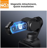 DJI Osmo Pocket 3 with K&F Concept anamorphic lens attached