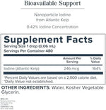 Authentic imported liquid colloidal iodine drops for daily cellular health