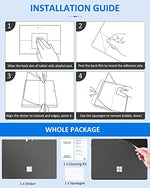 Slim profile view of Surface Pro with Moko protective back cover