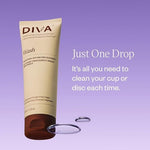 DIVA Wash concentrated citrus scented cleanser for silicone cups