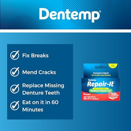 D.O.C. Repair-It Advanced Formula Denture Repair Kit 3 ea - Image 6