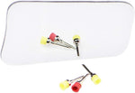 Angzhili dental mirrors displayed with different shape variations for various tooth angles.