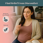 Individually wrapped sour candy lozenges for pregnancy morning sickness care