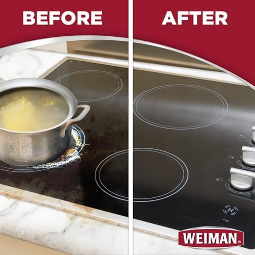 Side profile of Weiman cleaning bundle for induction stoves