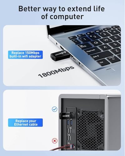 Nineplus compact portable wireless adapter design preventing adjacent port blockage