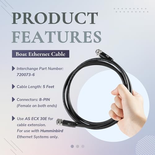 Usvehj marine ethernet cable coiled
