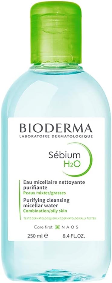 Bioderma - Sbium H2O - Micellar Water - Facial Cleanser and Makeup Remover - Face Cleanser for Combination to Oily Skin - Image 13