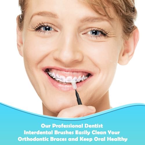 MAPVOLUT dental brush kit highlighting individual transparent protective caps on brush heads