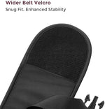 Close up of breathable fabric on hip carrier accessory