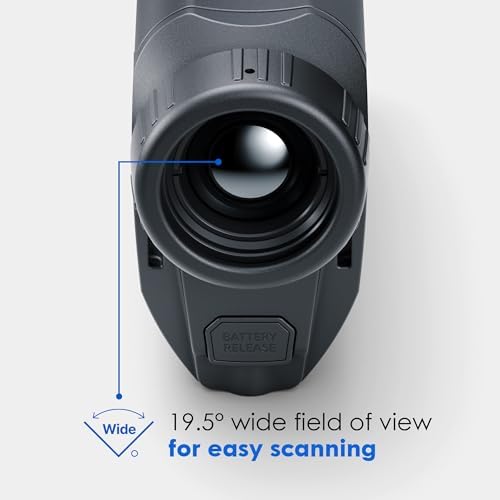 Pulsar Axion digital thermal monocular enclosed package contents including the protective case.
