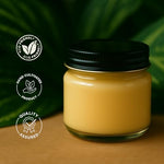 Organic raw royal jelly topical skincare treatment packaging