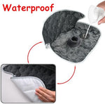 Toddler car seat with Lynmark waterproof protector installed
