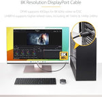 Premium black StarTech DisplayPort cable flexible jacket display